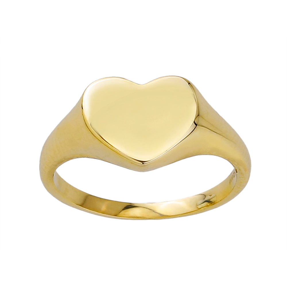 Ring Herzform 585/- Gelbgold 2051