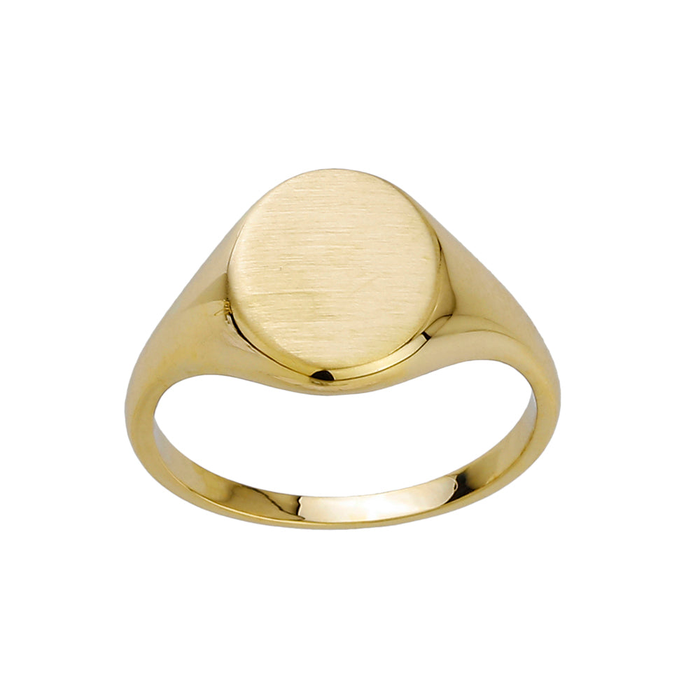 Siegelring 585/- Gelbgold 2077