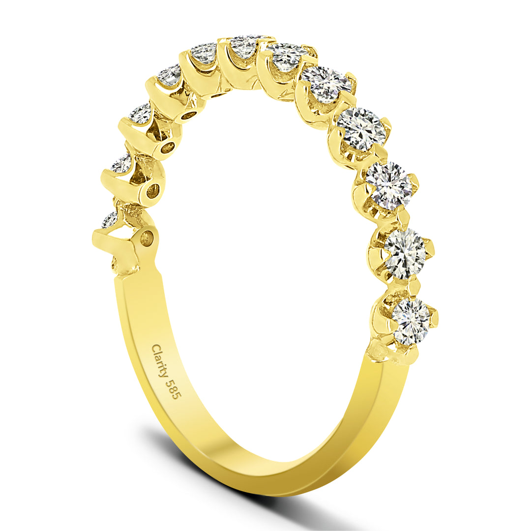 Memoire Ring 585/- Gelbgold G004656